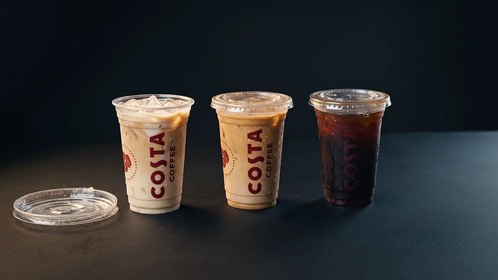 Costa kahvesi, buzlu latte